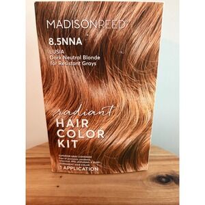 Madison Reed 8.5NNA Lusia Dark Neutral Blonde Permanent Hair Color Kit Sealed